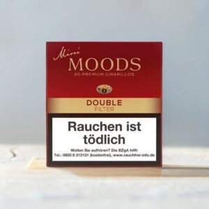Moods Double Filter 20’s – Çift Filtresiyle Hafif ve Aromatik Sigarillo Keyfi